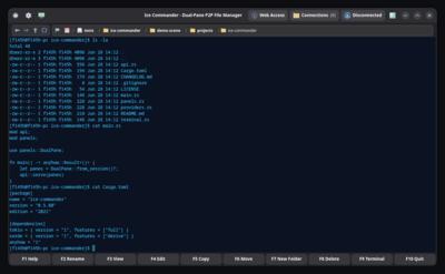Maximized Panel Terminal